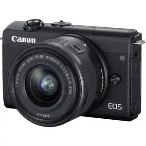 Canon EOS M200 kit (15-45) Black Camera