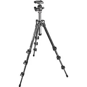 Manfrotto MK293C4-A0RC2 Tripod 4 w/Ball Head QR