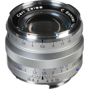 Carl Zeiss 50mm f/1.5 Sonnar T* ZM (M Mount)Silver