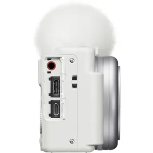 8. Sony Vlog camera ZV-1F (White) thumbnail