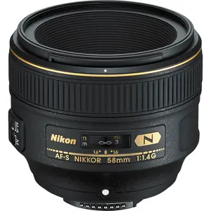 Nikon AF-S Nikkor 58mm f/1.4G