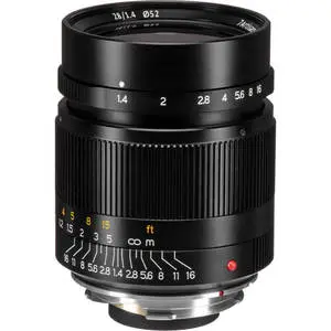 7Artisans 28mm F1.4 (Leica M) Black (A001B) Lens