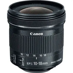 Canon EF-S 10-18mm f/4.5-5.6 IS STM Lens in white box APS-C DSLR