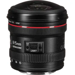 1. Canon EF 8-15mm f/4L Fisheye USM Ultra-Wide Zoom Lens thumbnail