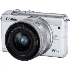 Canon EOS Camera M200 kit (15-45) White Camera