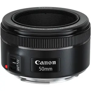 Canon EF Lens 50mm 50 f/1.8 F1.8 STM Lens +