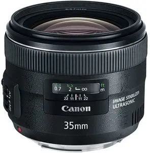 Canon EF Lens 35mm f/2 IS USM F2 Lens for Canon 6D MK2 5D Mk3