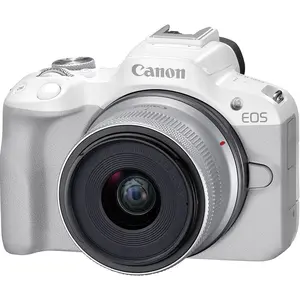Canon EOS R50 kit (18-45) White (no adapter)
