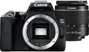 Canon EOS Camera 250D kit (18-55 STM) Black Camera