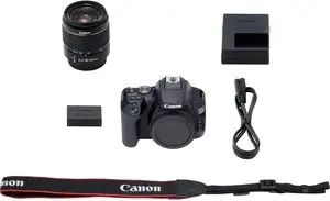 4. Canon EOS Camera 250D kit (18-55 STM) Black Camera thumbnail