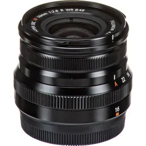 4. FUJINON XF 16mm F2.8 R WR Black Lens thumbnail