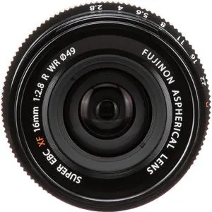 6. FUJINON XF 16mm F2.8 R WR Black Lens thumbnail