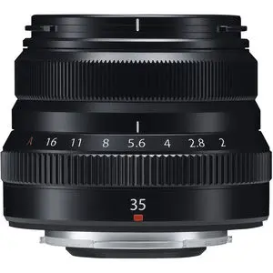 Fujifilm FUJINON XF 35mm F2 R WR Black Lens
