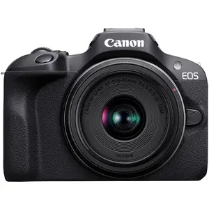 Canon EOS R100 kit (18-45)(55-210) (no adapter)