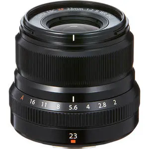 Fujifilm FUJINON XF 23mm F2 R WR Black Lens