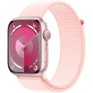 Apple Watch 9 45mm Pink Sport Loop(MR9J3)