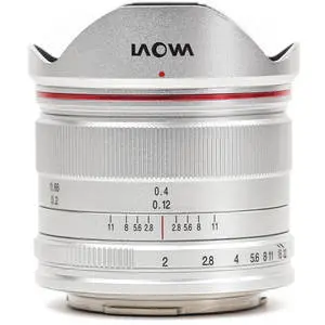 LAOWA Lens 7.5mm F/2 MFT Silver (Lightweight Version)