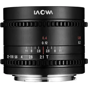 Laowa 7.5mm T/2.1 Zero-D Cine (MFT)