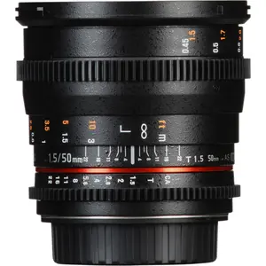 Samyang 50mm T1.5 VDSLR AS UMC (Canon)