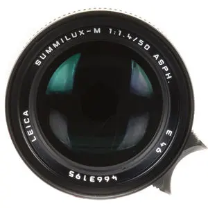 4. LEICA SUMMILUX-M 50mm f/1.4 ASPH Black Lens thumbnail