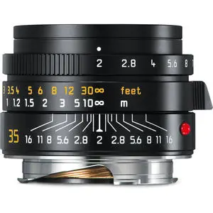 Leica Summicron-M 35mm F2 ASPH II (Black) (11673) Lens
