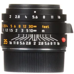 1. Leica Summicron-M 35mm F2 ASPH II (Black) (11673) Lens thumbnail