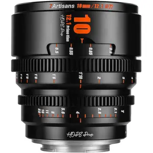 7Artisans 10mm T2.1 Prime Cine (Fuji X) Black