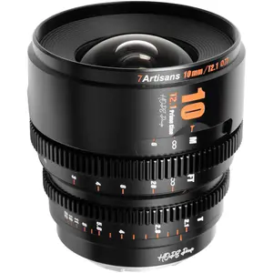 2. 7Artisans 10mm T2.1 Prime Cine (Fuji X) Black thumbnail
