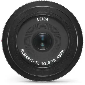 3. Leica Elmarit-TL 18 mm f/2.8 ASPH Black (11088) Lens thumbnail