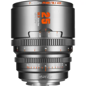 7Artisans 25mm T2.1 Prime Cine (Fuji X) Titanium