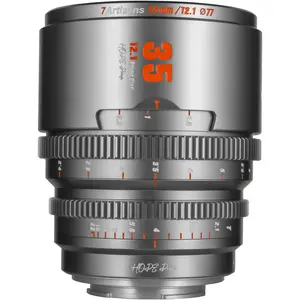 7Artisans 35mm T2.1 Prime Cine (Sony E) Titanium
