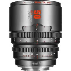 7Artisans 50mm T2.1 Prime Cine (M 43) Titanium