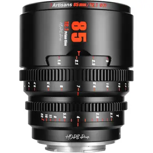 7Artisans 85mm T2.1 Prime Cine (Fuji X) Black