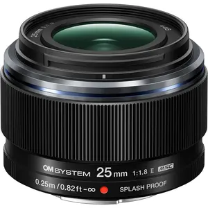 1. OM System M.Zuiko Digital 25mm F1.8 II (Black) thumbnail