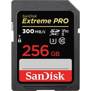 Sandisk 256GB Extreme PRO 300MB/s SDXC UHS-II