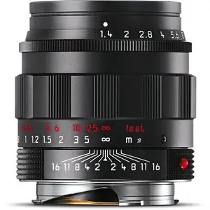 LEICA SUMMILUX-M 50 mm f/1.4 ASPH Black Chrome Lens