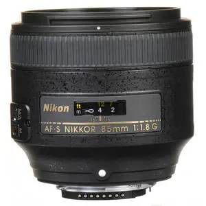 1. Nikon AF-S Nikkor 85mm f/1.8G Lens 85 mm F1.8G thumbnail