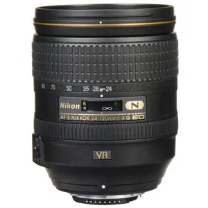 1. Nikon AF-S NIKKOR 24-120mm F4 G ED VR Lens in White Box thumbnail