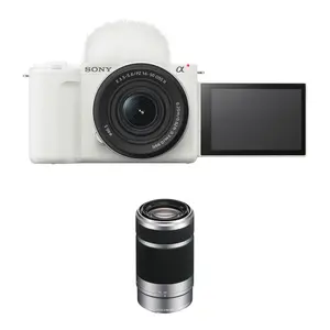 1. Sony ZV-E10 twin kit (16-50)(55-210) White thumbnail