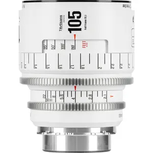 7Artisans 105mm T2.1 INFINTE (PL Mount) White