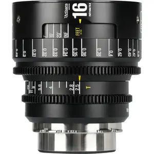7Artisans 16mm T2.5 INFINTE (EF Mount) Black