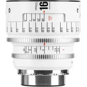 7Artisans 16mm T2.5 INFINTE (PL Mount) White