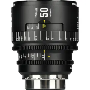 7Artisans 50mm T2.1 INFINTE (EF Mount) Black
