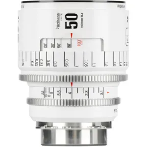 7Artisans 50mm T2.1 INFINTE (EF Mount) White