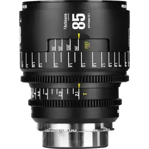7Artisans 85mm T2.1 INFINTE (PL Mount) Black