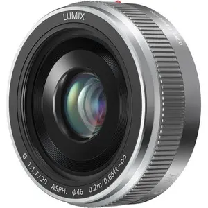 Panasonic LUMIX G 20mm/ F1.7 II ASPH Silver Lens