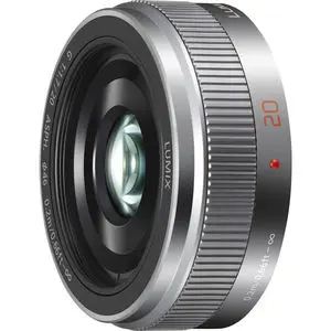1. Panasonic LUMIX G 20mm/ F1.7 II ASPH Silver Lens thumbnail
