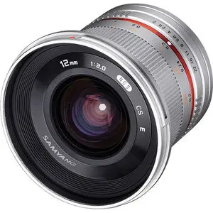 Samyang 12mm f/2.0 NCS CS Silver (Sony E) Lens