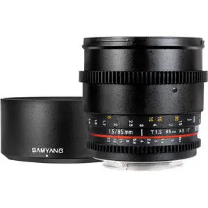 Samyang 85mm T1.5 AS IF UMC VDSLR (3/4) Lens